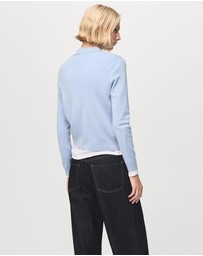M.N.G - Polo Collar Wool Sweater
