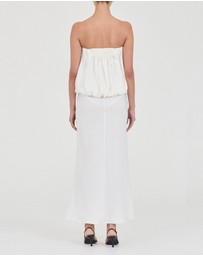 FRIEND of AUDREY - The Linen Bubble Top