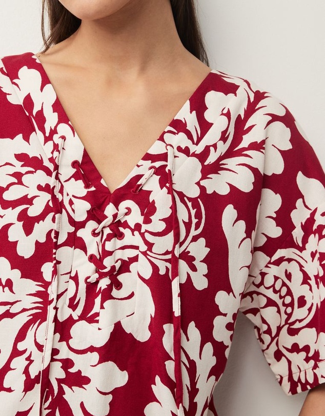 NEXT - Oversized Kaftan with Linen