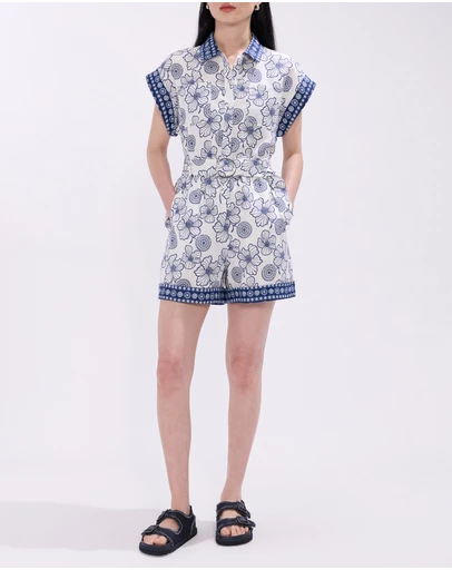 Marcs - Jackson Linen Playsuit