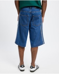 adidas Originals - Firebird Adicolor Denim Shorts