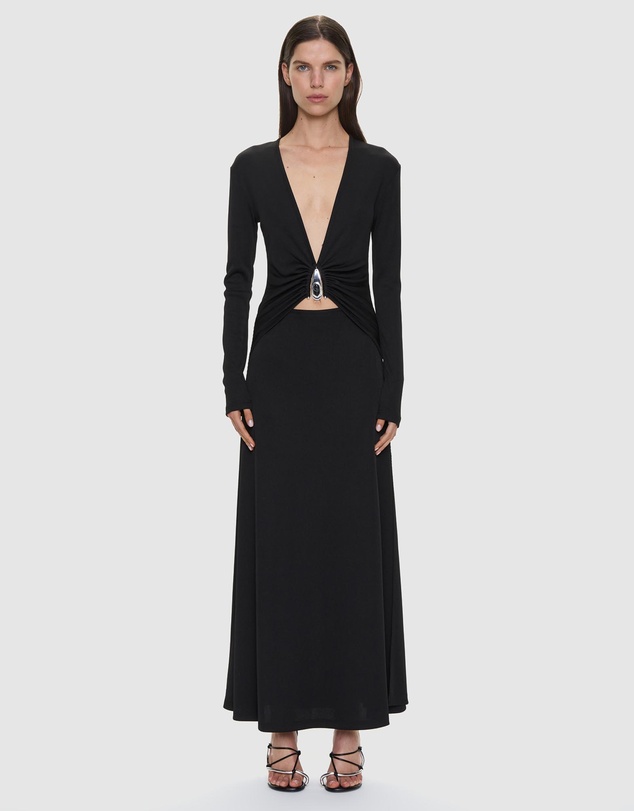 Christopher Esber - Crystal Pendant LS Dress