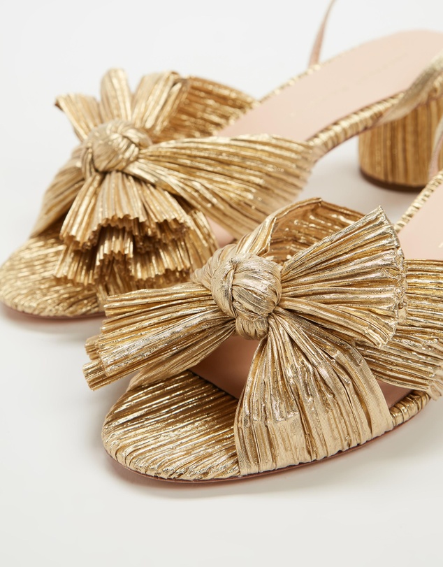 Loeffler Randall - Dahlia Pleated Bow Heels