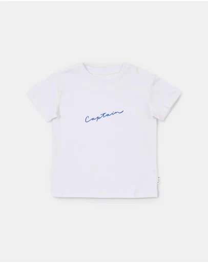 Olive & The Captain - Captain Everyday Tee - Babies-Teens