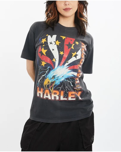 Vintage by The Real Deal - Pre Loved - 90s Harley Davidson Tee