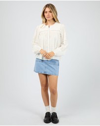 All About Eve - Lark Shirt Vintage White