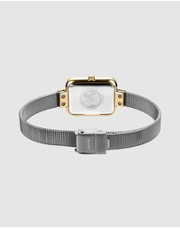 Bering - Petite Square 35mm Silver Watch