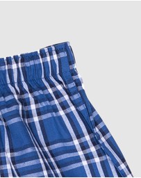 Mitch Dowd - Regular Check Yarn Dyed Boxer Shorts 3 Pack