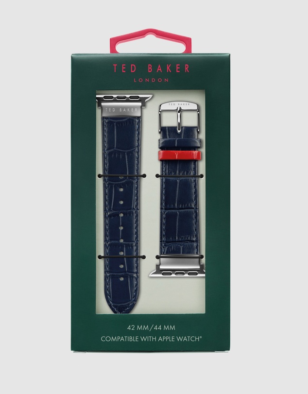 Ted Baker - Ted Baker Apple Band - Ted Metal Croco Blue