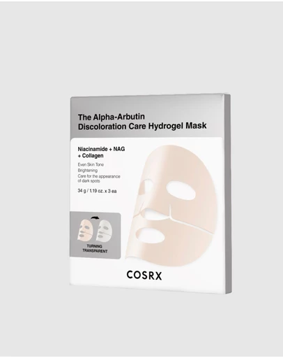 COSRX - Arbutin Discoloration Hydrogel Mask - 3pcs