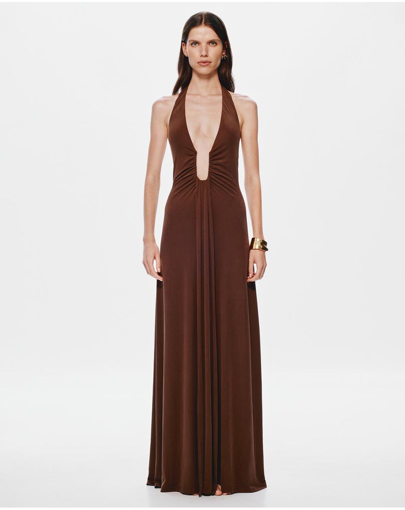 chinese dress ladies Jennifer Cupro Dress