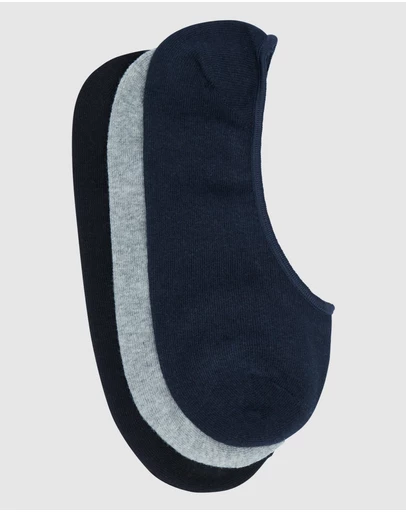 yd. - Super Invisible 3 Pack Socks