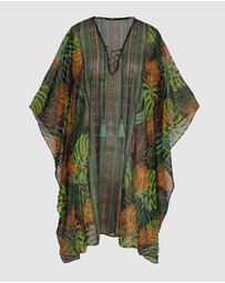 Miraclesuit Swimwear  - Sunset Islet Sheer Chiffon Caftan Beach Cover Up