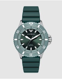 Emporio Armani - Green Analogue Watch