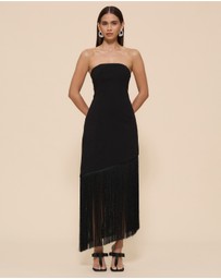 CHANCERY - Violet Asymmetric Fridge Midi Dress