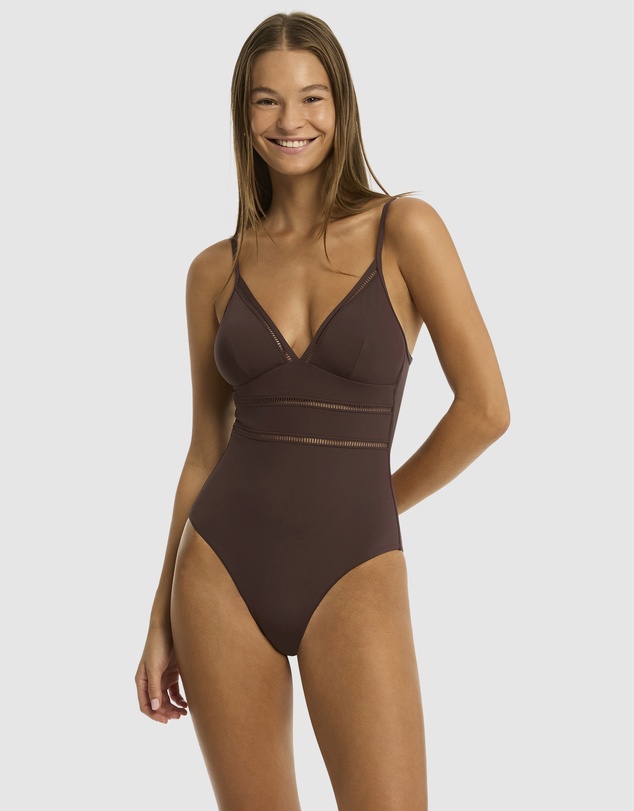 Sea Level Australia - Essentials Edit Cross Back Tri One Piece