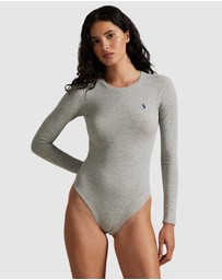 Polo Ralph Lauren - Club Cotton Long Sleeve Bodysuit Top