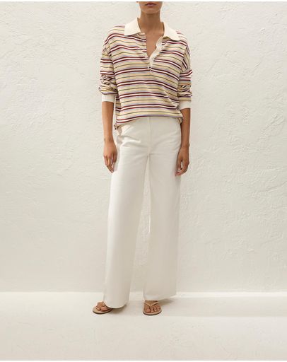 Cila Stripe Butter