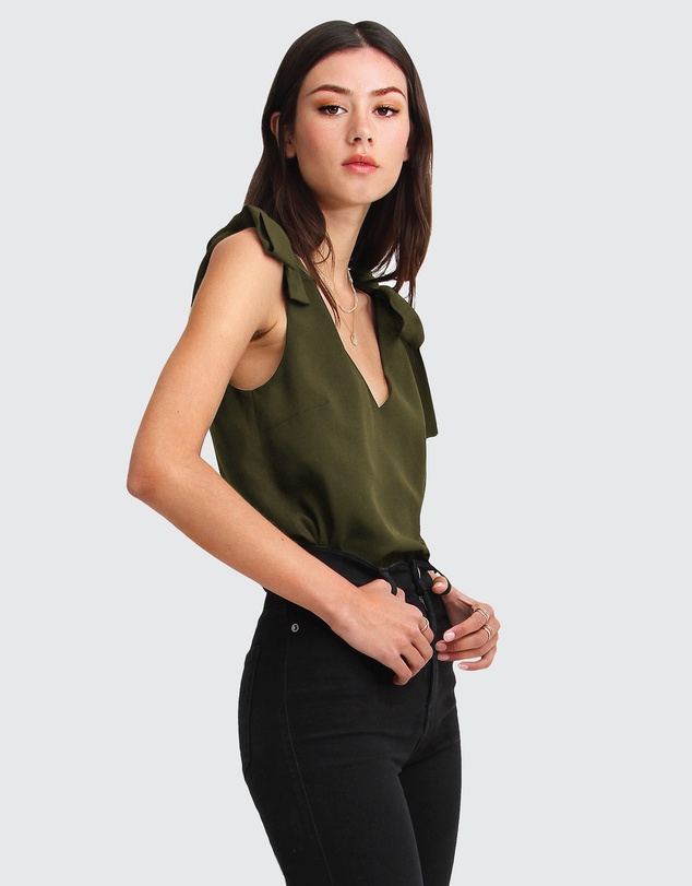 Belle & Bloom - Feel For You V-Neck Top