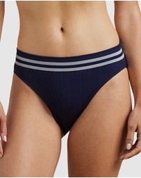 Lauren by Ralph Lauren - Cricket Cable Knit High Cut Seamless Bikini Brief