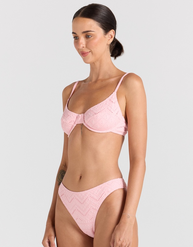 Poolside Paradiso - Sundream Underwire Bikini Top - Musk