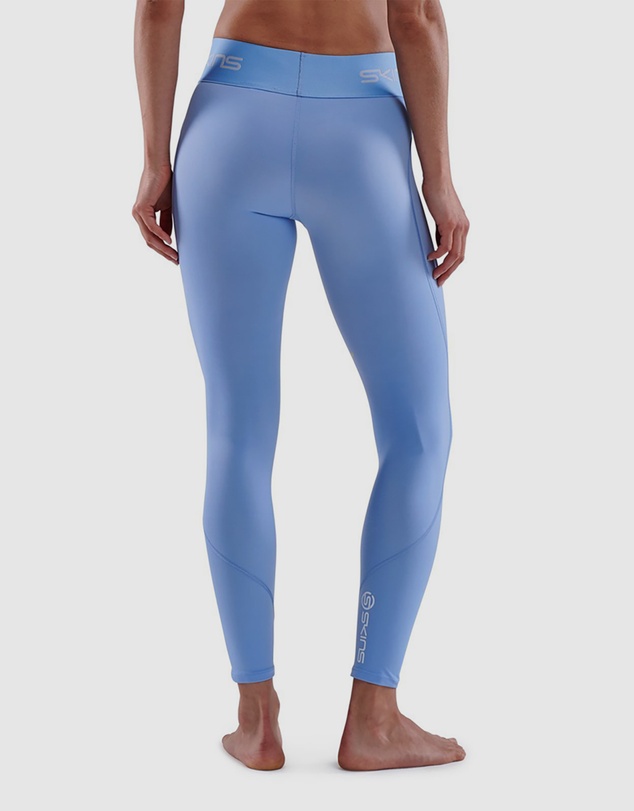 SKINS - SKINS Compression Women's Series-1 Activewear 7/8 Long Tight Sky Blue