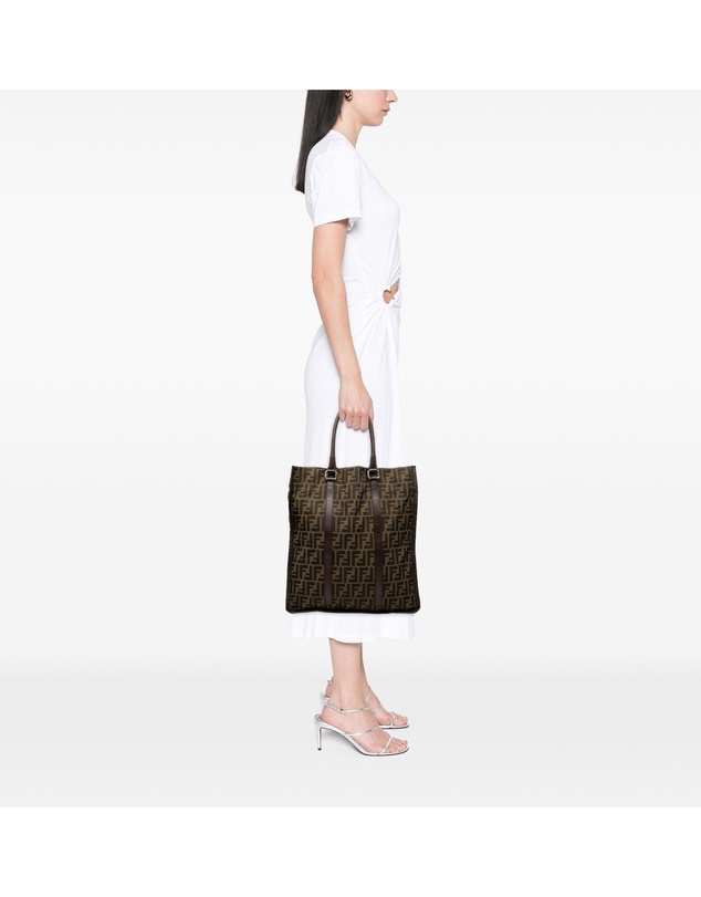 Pre-Loved by Azura Reborn - Pre-Loved Zucca Canvas Vertical Tote