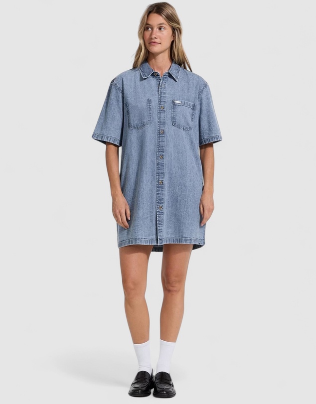 GUESS Jeans - GUESS JEANS Oversize Short Sleeve Dress