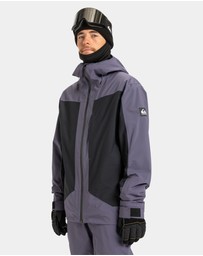 Quiksilver - Mens Ultralight Stretch 20K Snow Jacket