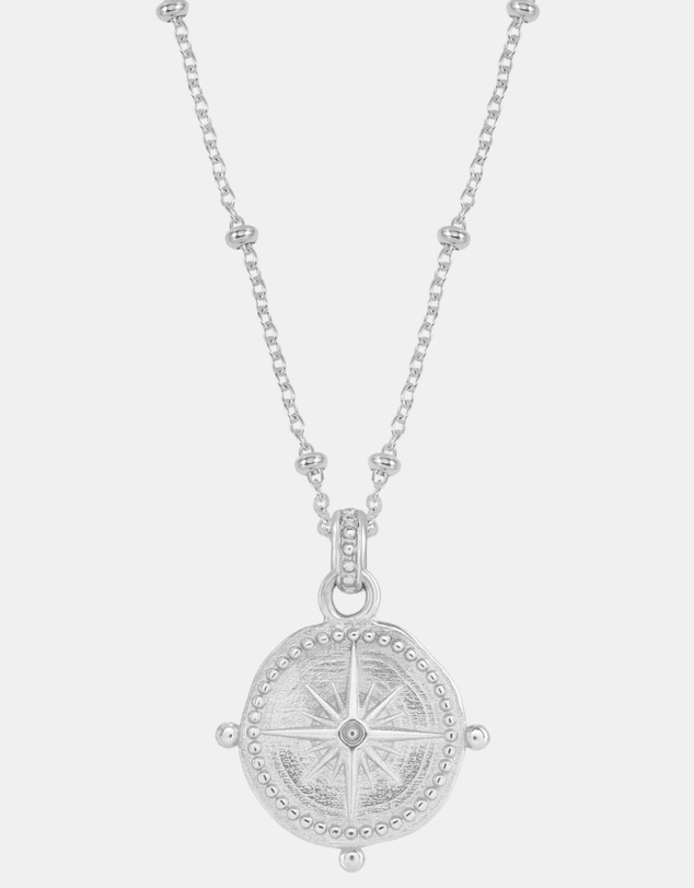 Dower & Hall - Women's Small True North Talisman Pendant In Sterling Silver