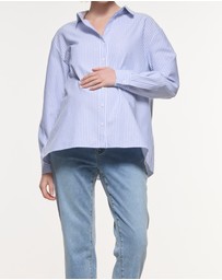 Soon Maternity - Classic Cotton Shirt
