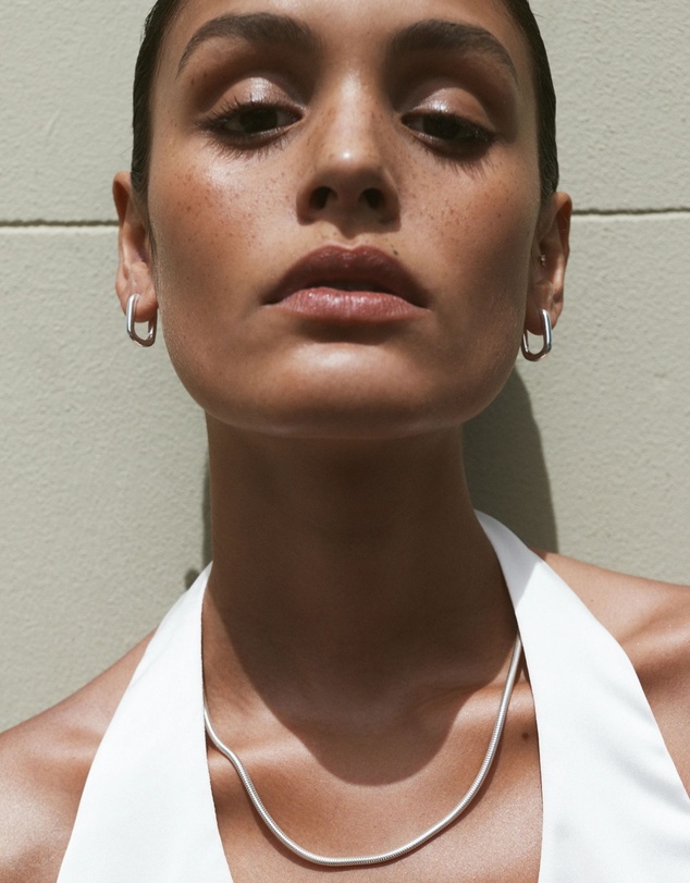 SAINT VALENTINE - Amsterdam Large Hoops - Silver
