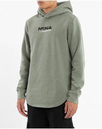 Nena & Pasadena - Neutral Dual Curved Hoodie