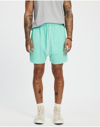 Surrounded By Ghosts - The Hibonite Fleece Drawstring Shorts