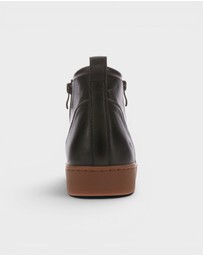 Mia Vita - Leni Zip Boot - Olive