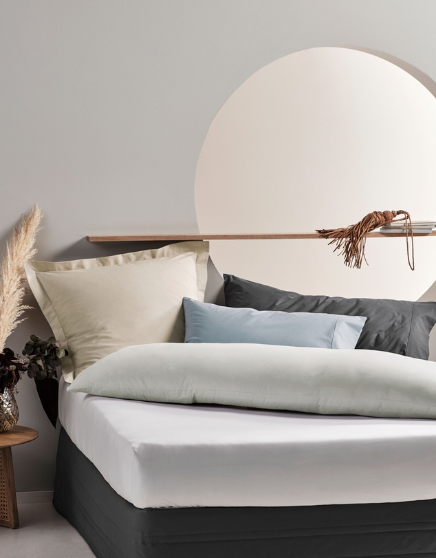 Linen House - Vienna 300TC Cotton Percale Body Pillowcase