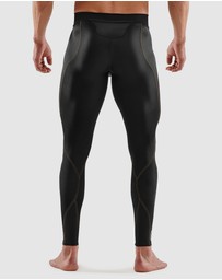SKINS - SKINS Compression Men's Series-3 Clothing 400 Long Tight Black/Yellow