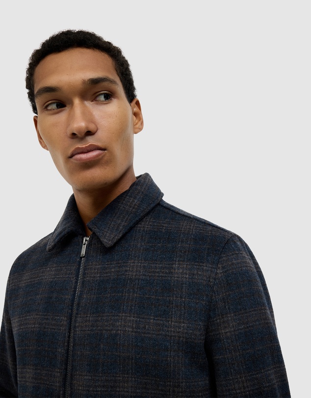 Politix - Stevie Wool Blend Check Jacket