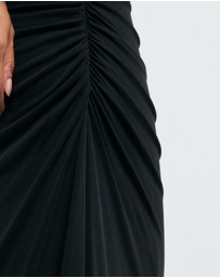 AERE - Ida Cupro Maxi Skirt