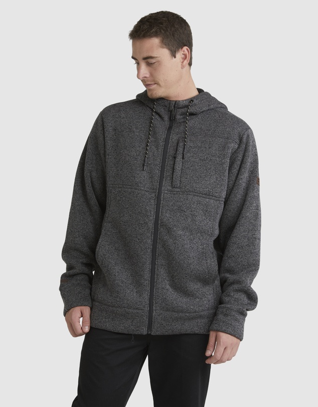 Billabong - Mens Boundary Sherpa Zip Up Hoodie