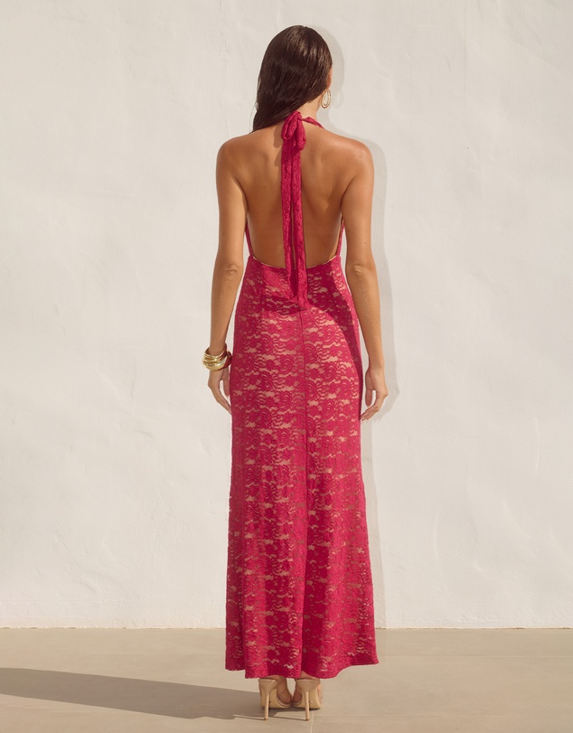 Runaway the Label - Kylo Plunge Cowl Maxi Dress