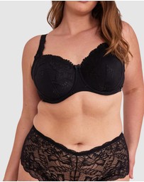 Bras N Things - Sapphire Full Cup Bra - Black