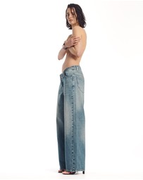 THE TALES - The Tales Rolled Waist Denim jean