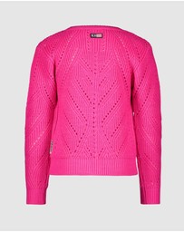 B.Nosy - Heavy Knit Cardigan - Kids-Teens
