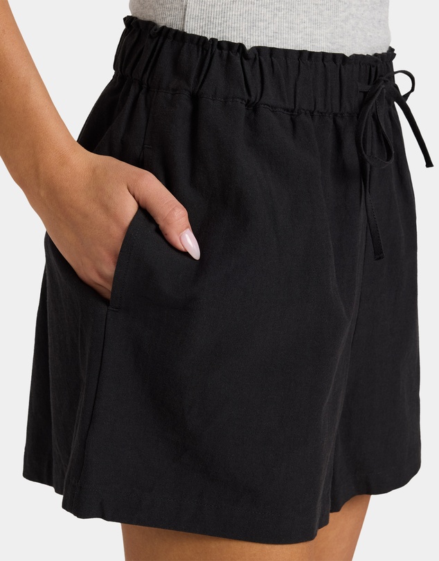 Roxy - Womens Place To Be Linen Shorts