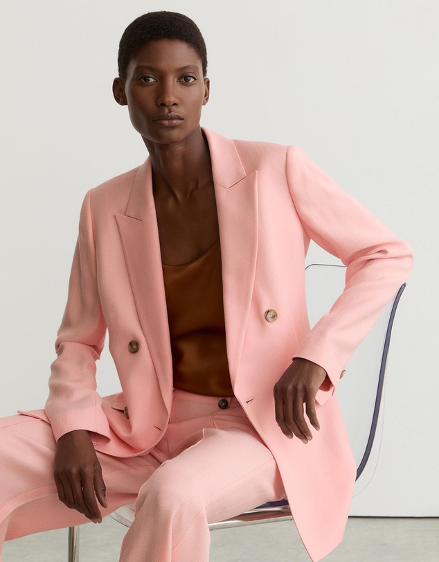 REISS - Magda Double-Breasted Suit Jacket