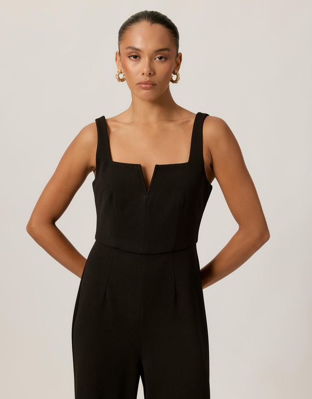 Tussah - Monique Square Neckline Jumpsuit