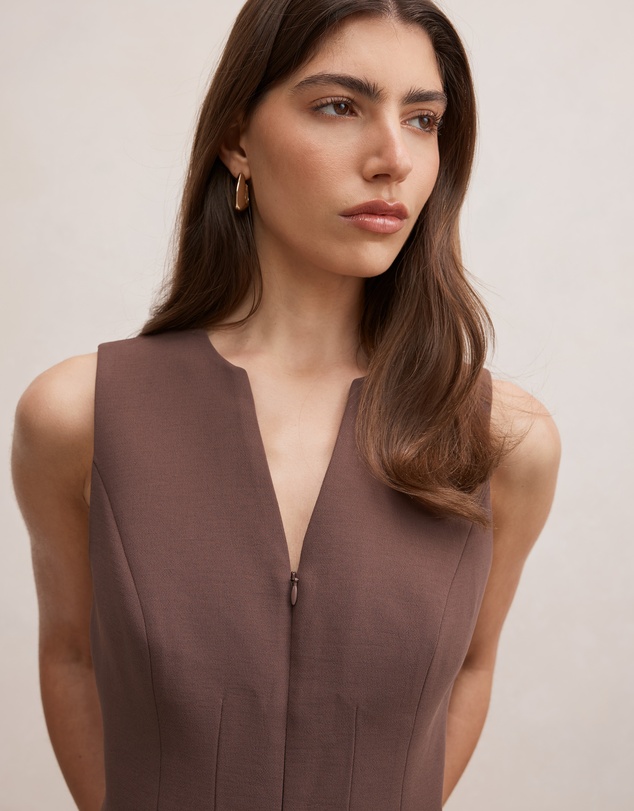 Forever New - Drew Zip Front Top