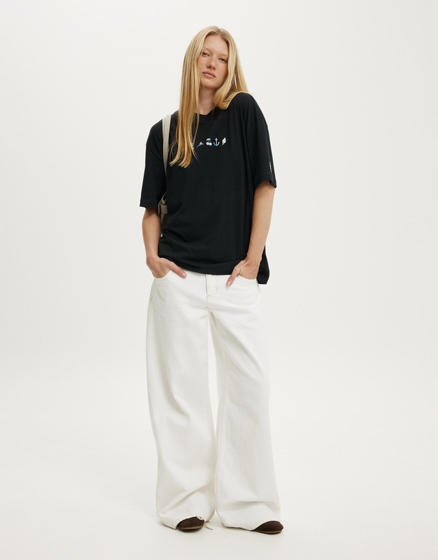 Cotton On - The Lcn Music Boxy Graphic Tee