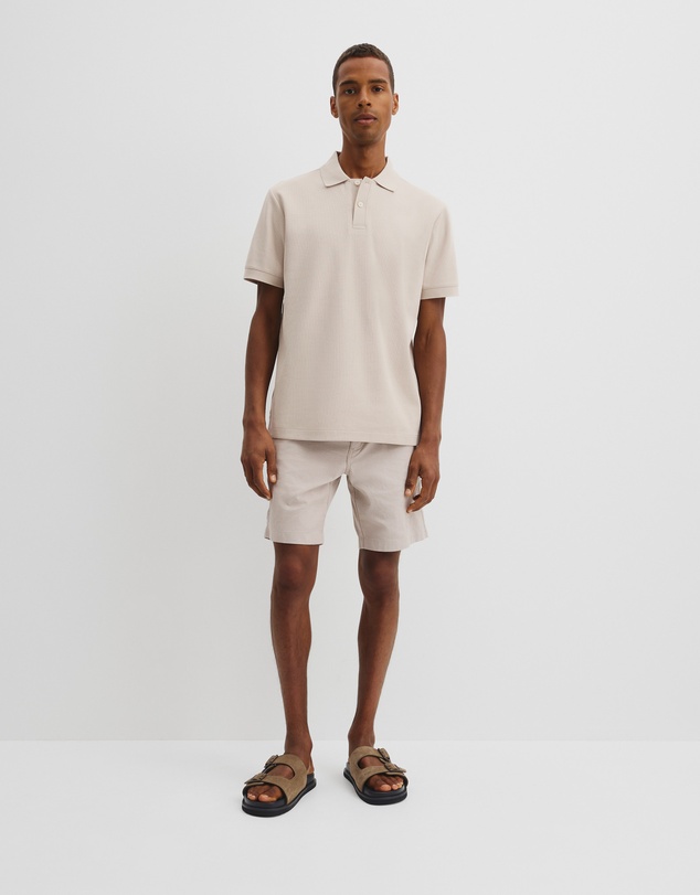 Country Road - Short Sleeve Australian Cotton Textured Polo